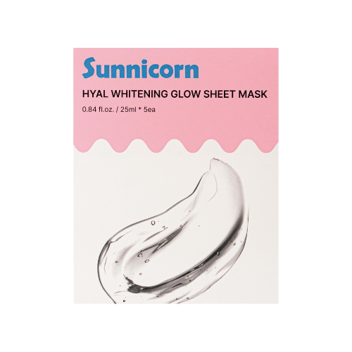 SUNNICORN Hyal Whitening Glow Sheet Mask
