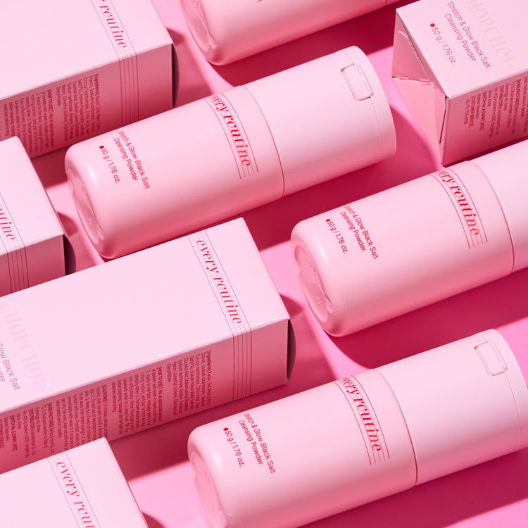 Every Routine Stretch & Glow Black Salt Cleansing Powder