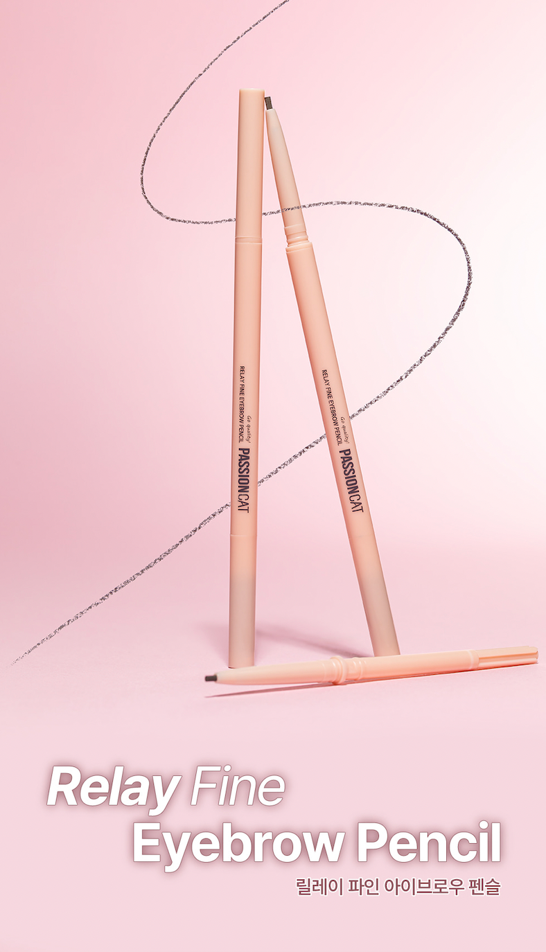 PASSION CAT Relay Fine Eyebrow Pencil (3Colors) + Refill
