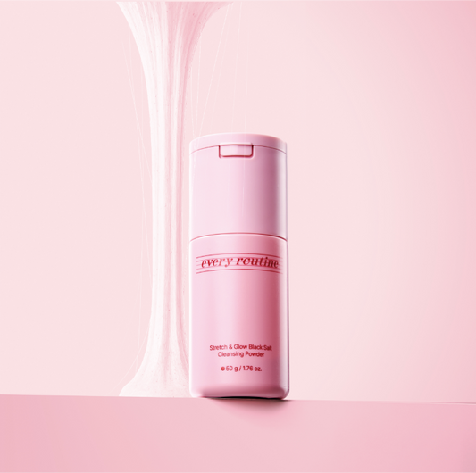 Every Routine Stretch & Glow Black Salt Cleansing Powder
