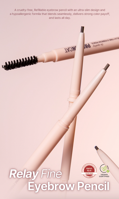 PASSION CAT Relay Fine Eyebrow Pencil (3Colors) + Refill