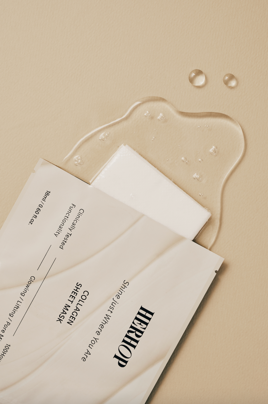 HERHOP Premium 100-Hour Glow Collagen Sheet Mask (10EA)