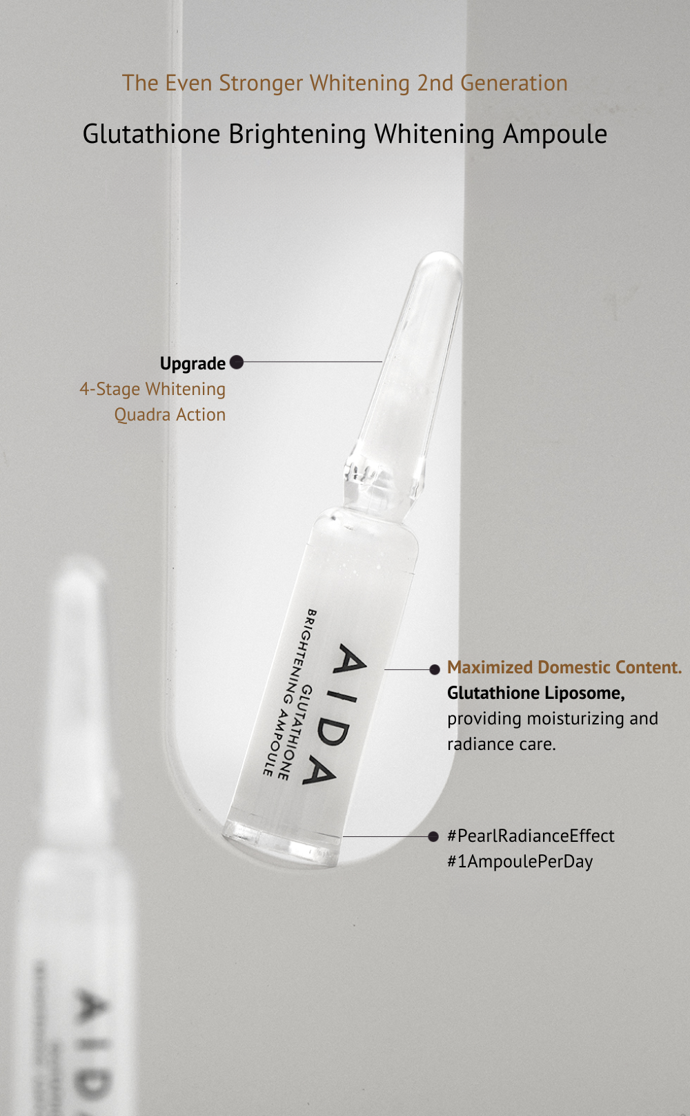 Aida Glutathione Brightening Whitening Ampoule Blissdayshop Aida Glutathione Brightening Whitening Ampoule Blissdayshop